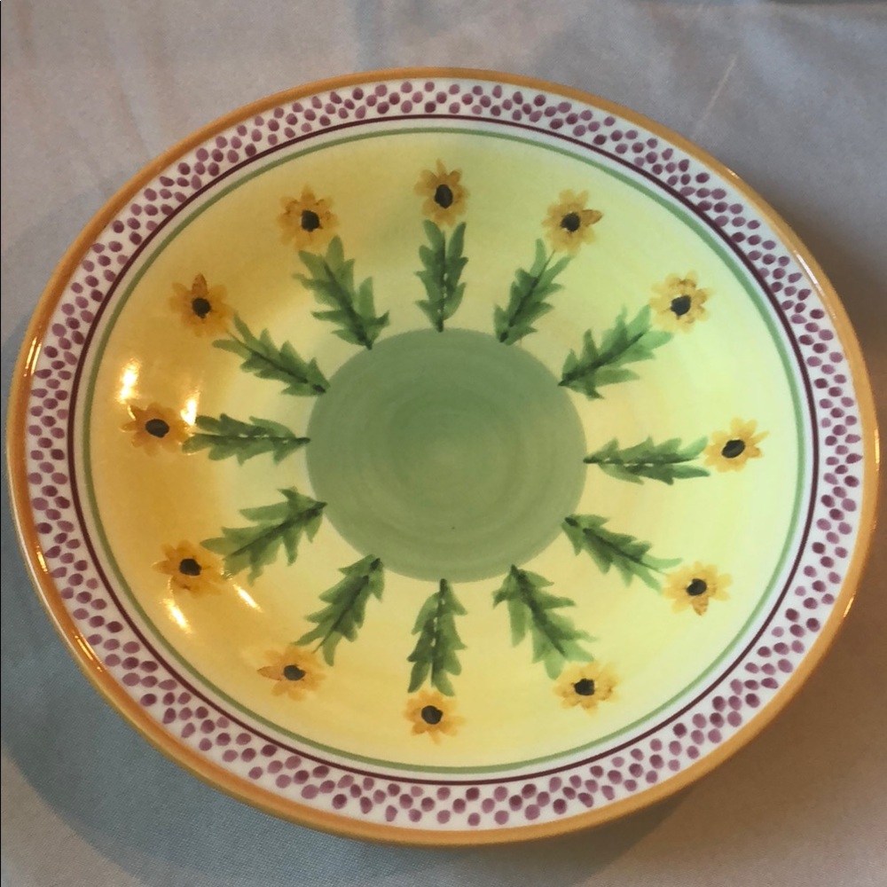 Pfaltzgraf Pistoulet Sunflower Plate